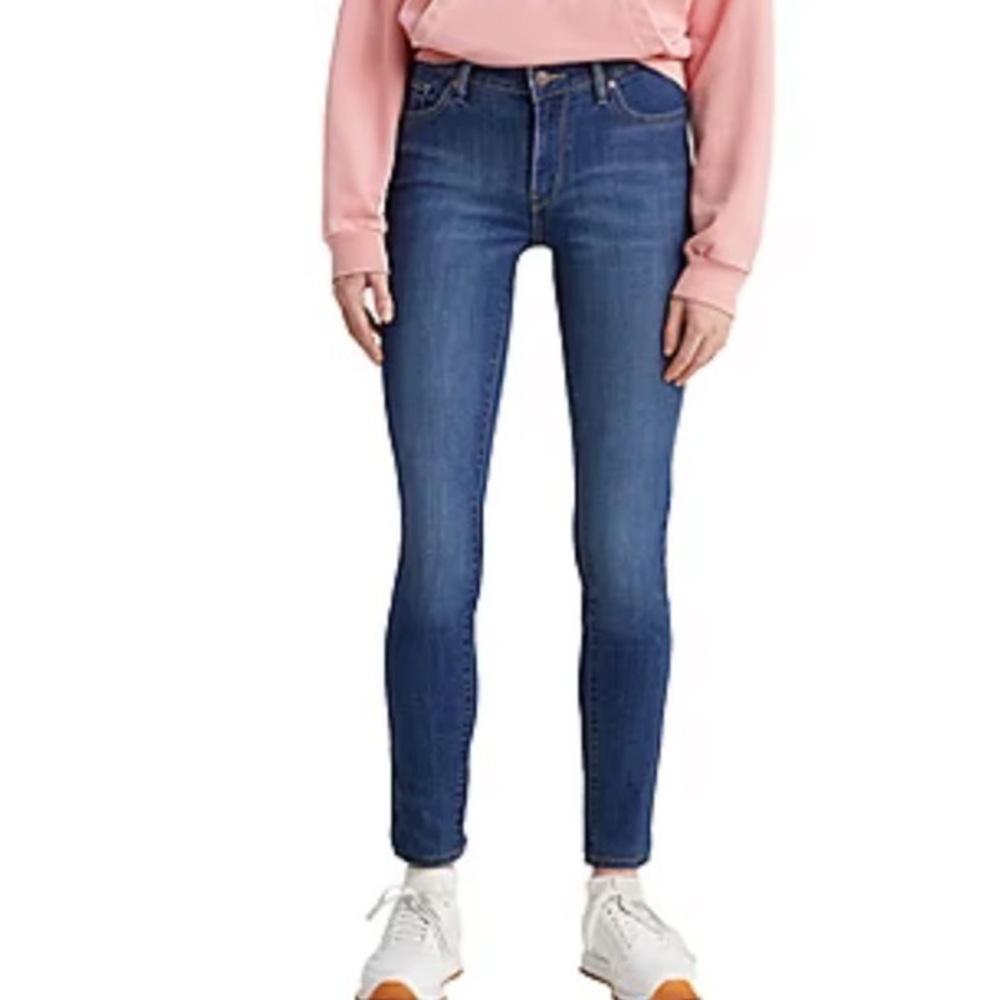 LEVIS Womens Mid Rise 711 Skinny jeans size 27
